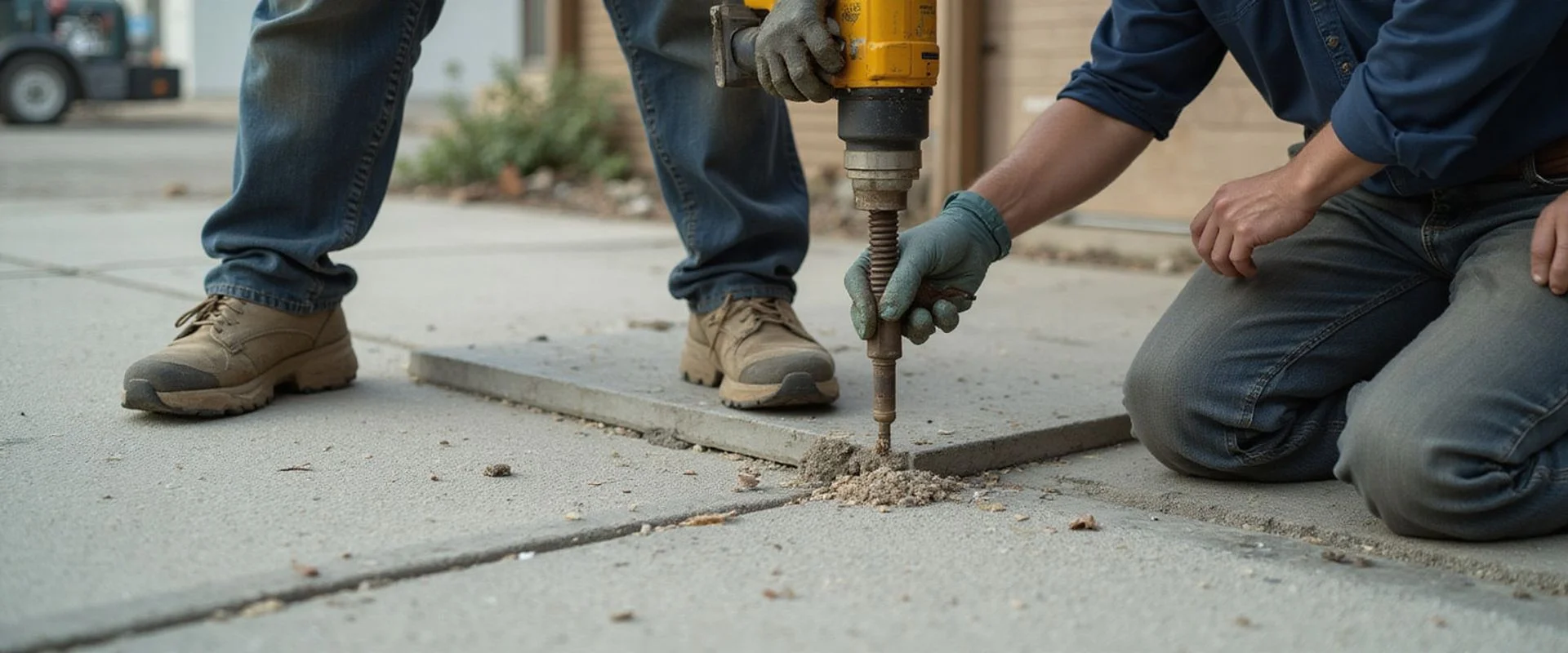 Polyurethane Foam Injection (Polyjacking) in Metro Detroit